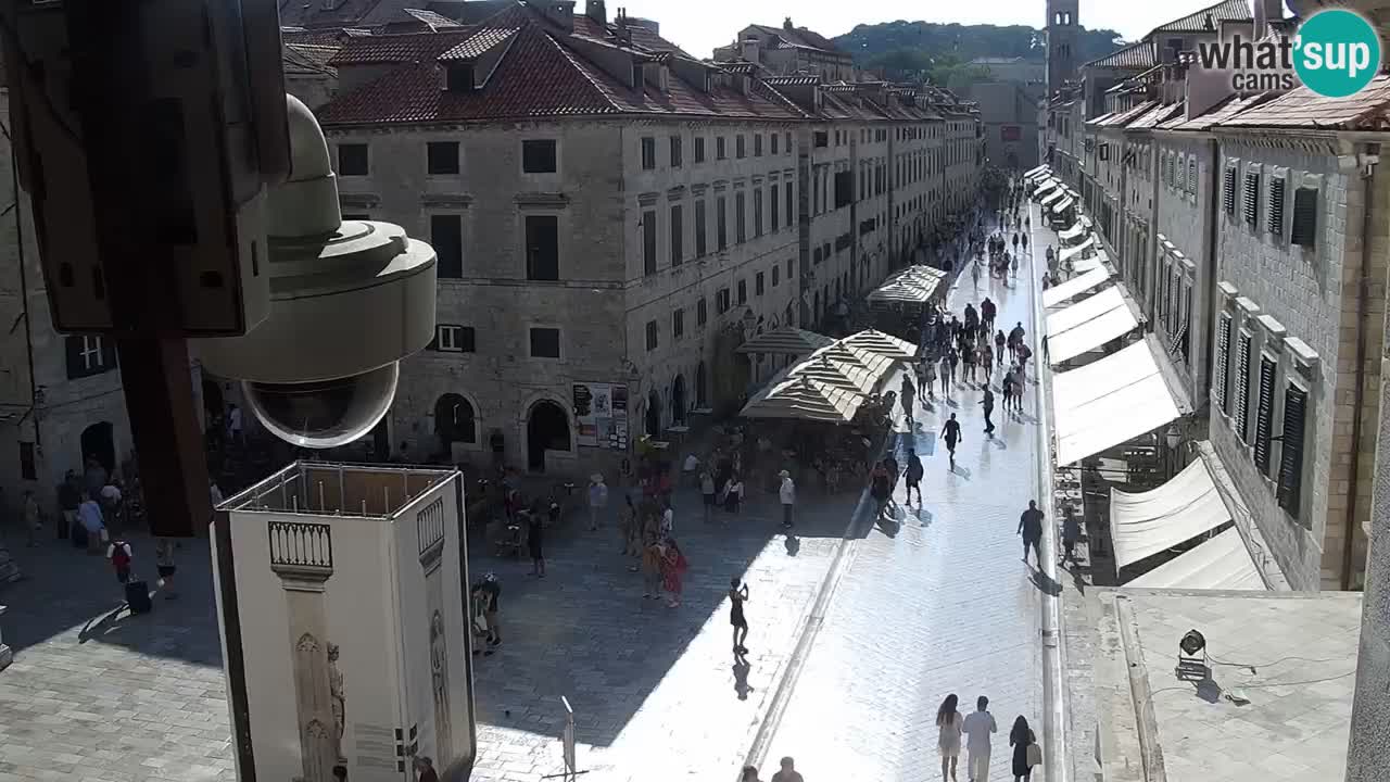 Webcam live Dubrovnik – panorama della città vecchia