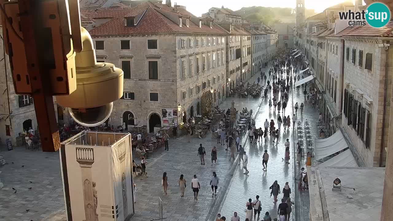 Webcam live Dubrovnik – panorama della città vecchia