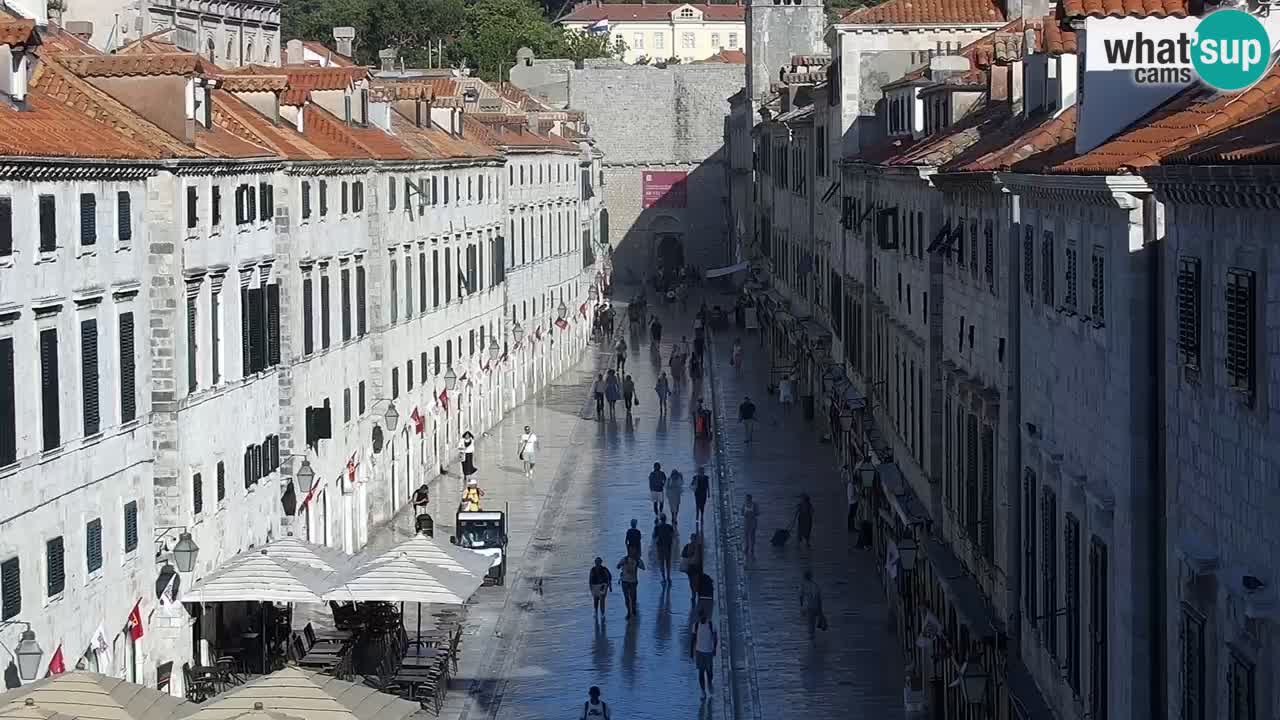 Live Webcam Dubrovnik Stradun