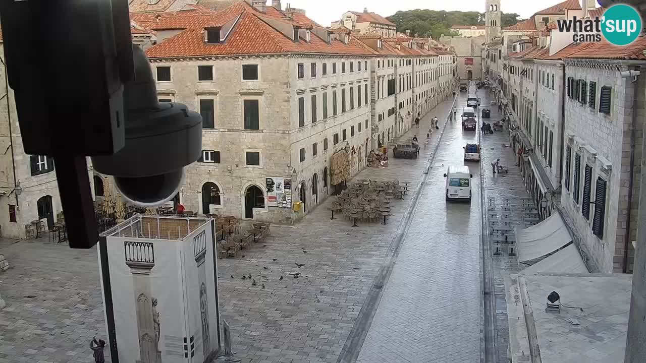 Webcam Dubrovnik – panorama de la vieille ville