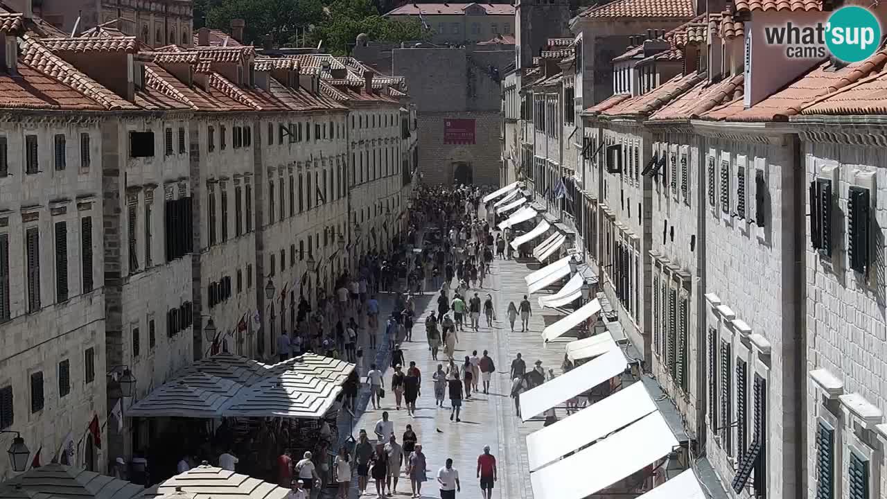 Kamera v živo Dubrovnik Stradun / Placa