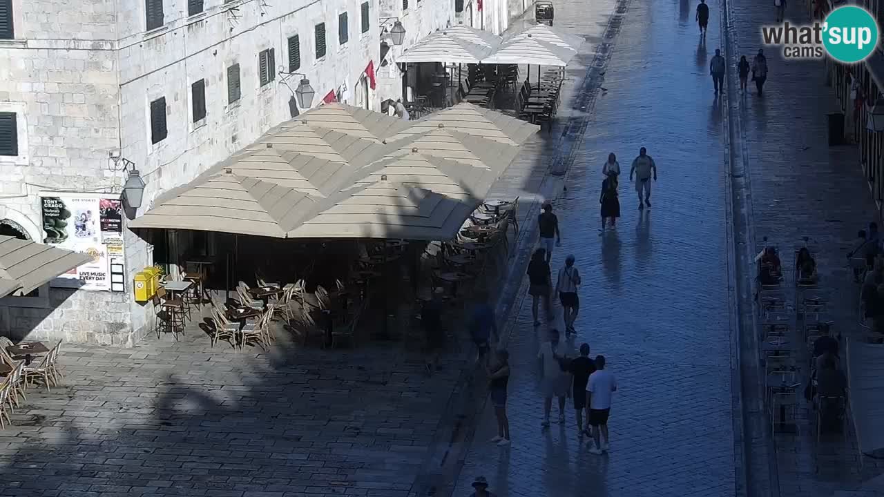 Kamera v živo Dubrovnik Stradun / Placa