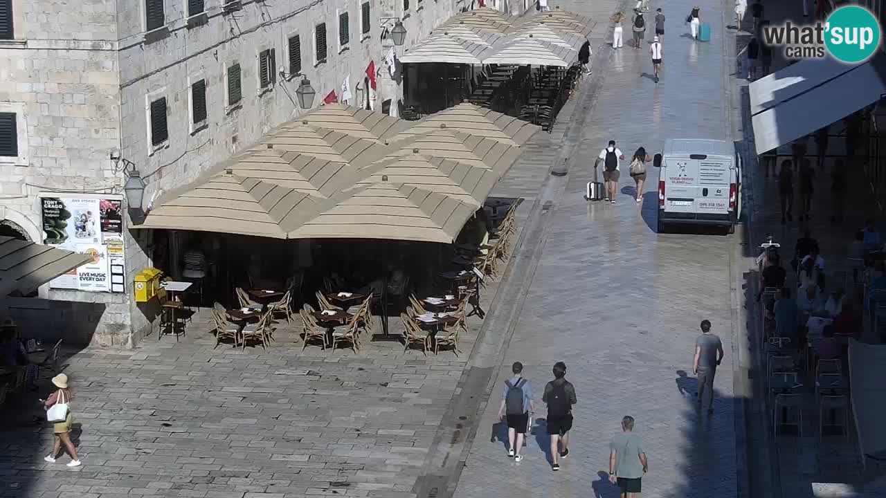 Live Webcam Dubrovnik Stradun
