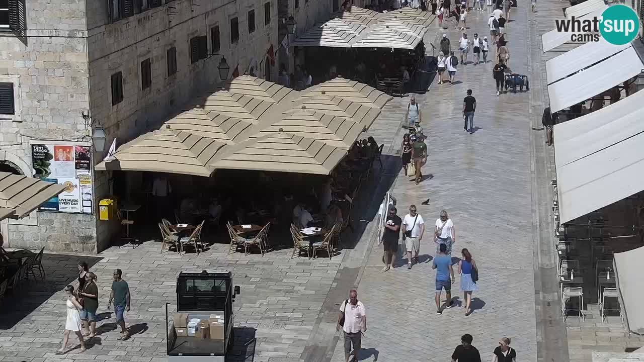 Webcam Ragusa (Dubrovnik) Stradun