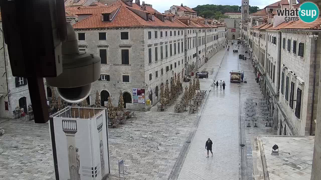 Webcam live Dubrovnik – panorama della città vecchia