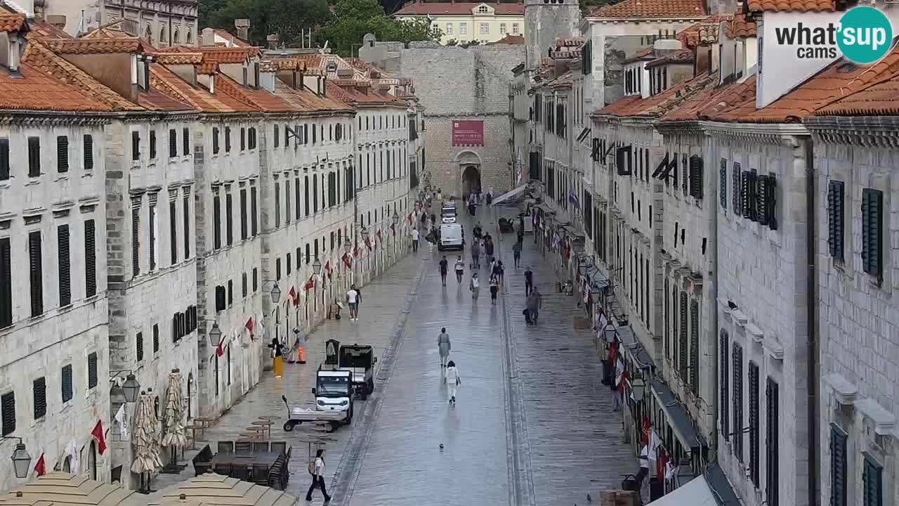 Kamera v živo Dubrovnik Stradun / Placa