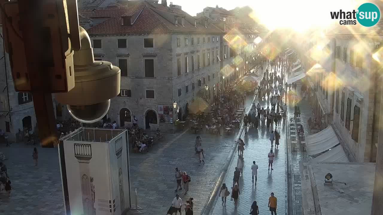 Live Webcam Dubrovnik Stradun
