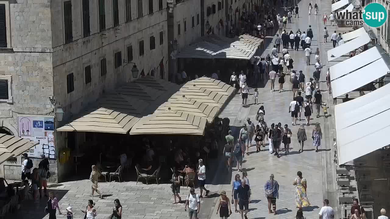 Kamera v živo Dubrovnik Stradun / Placa