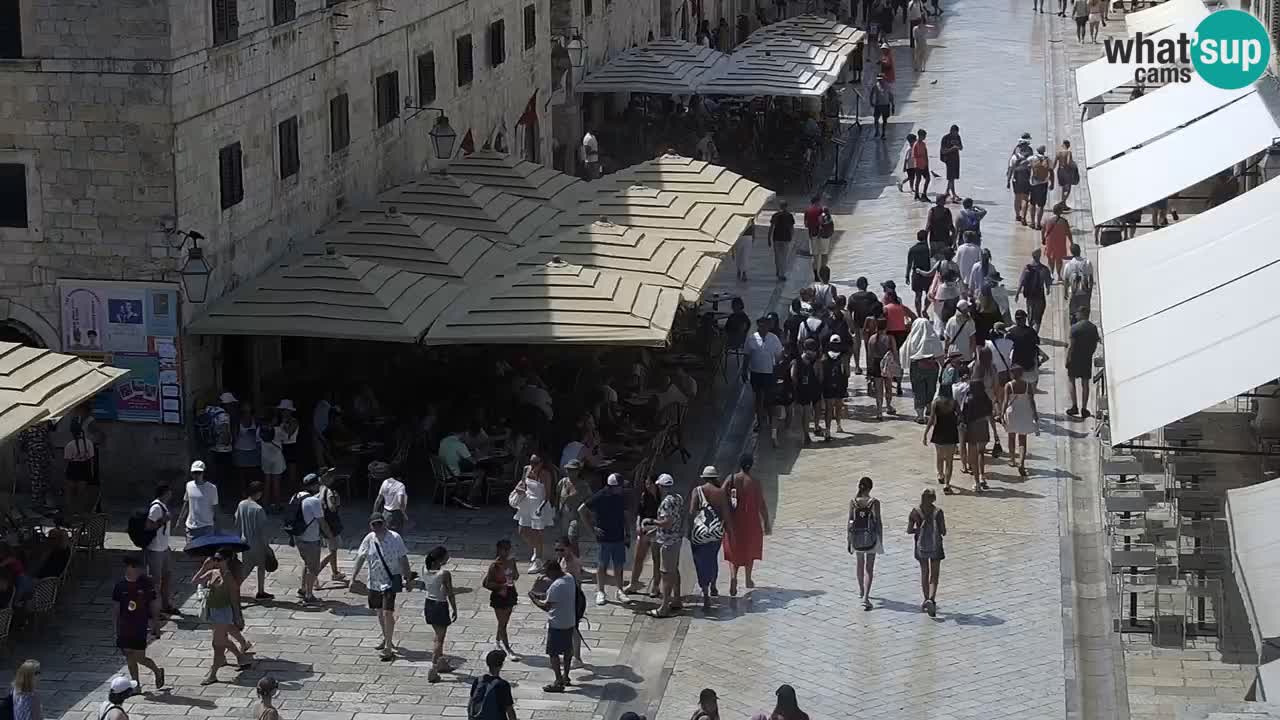 Kamera v živo Dubrovnik Stradun / Placa