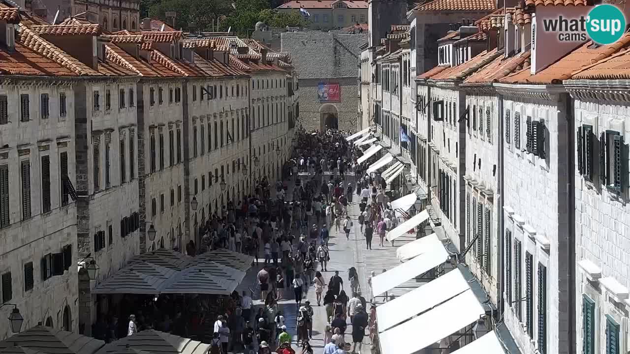 Kamera v živo Dubrovnik Stradun / Placa