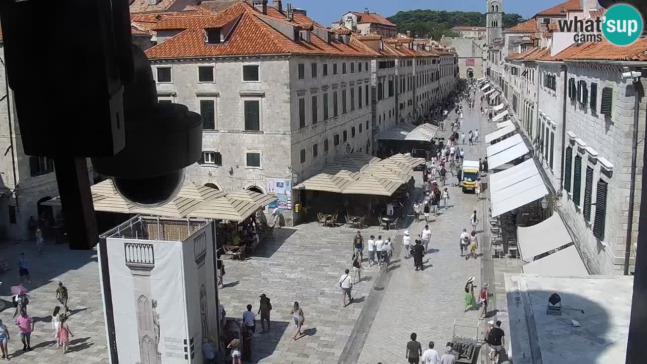 Webcam Ragusa (Dubrovnik) Stradun
