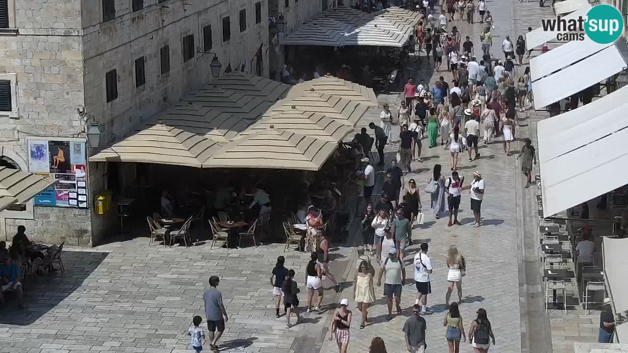 Webcam Ragusa (Dubrovnik) Stradun