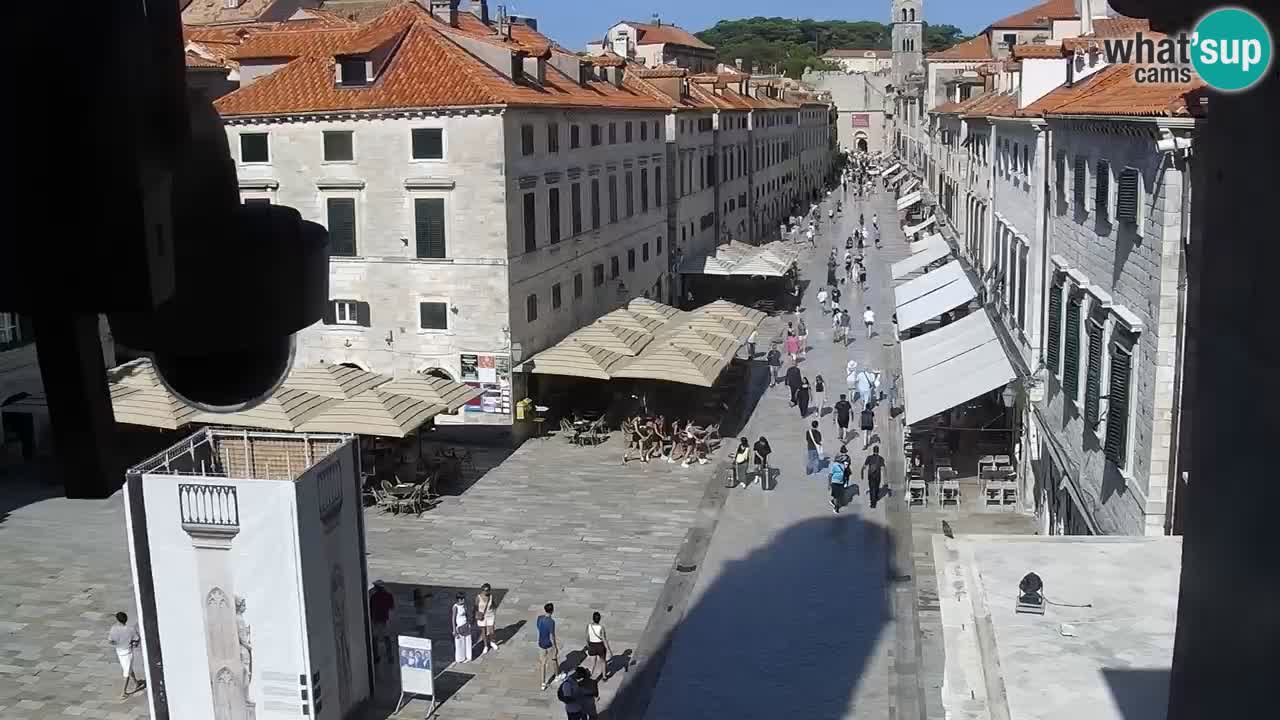 Kamera v živo Dubrovnik Stradun / Placa