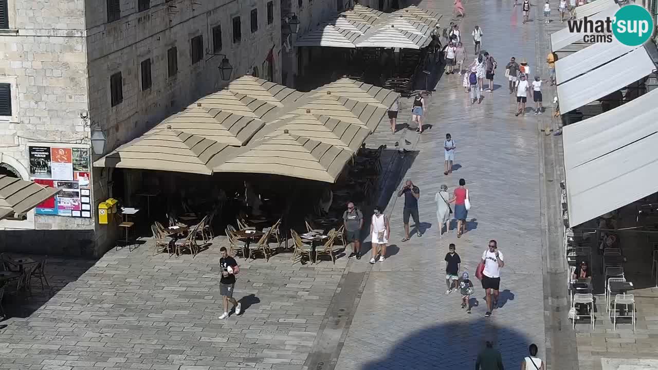 Kamera v živo Dubrovnik Stradun / Placa