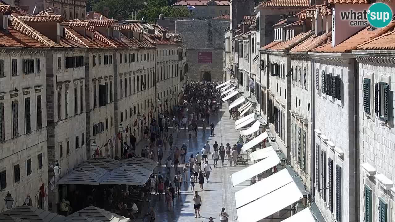 Kamera v živo Dubrovnik Stradun / Placa