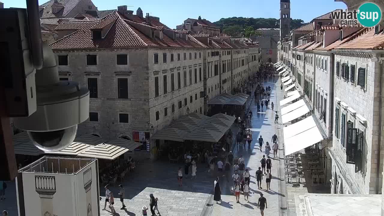 Kamera v živo Dubrovnik Stradun / Placa