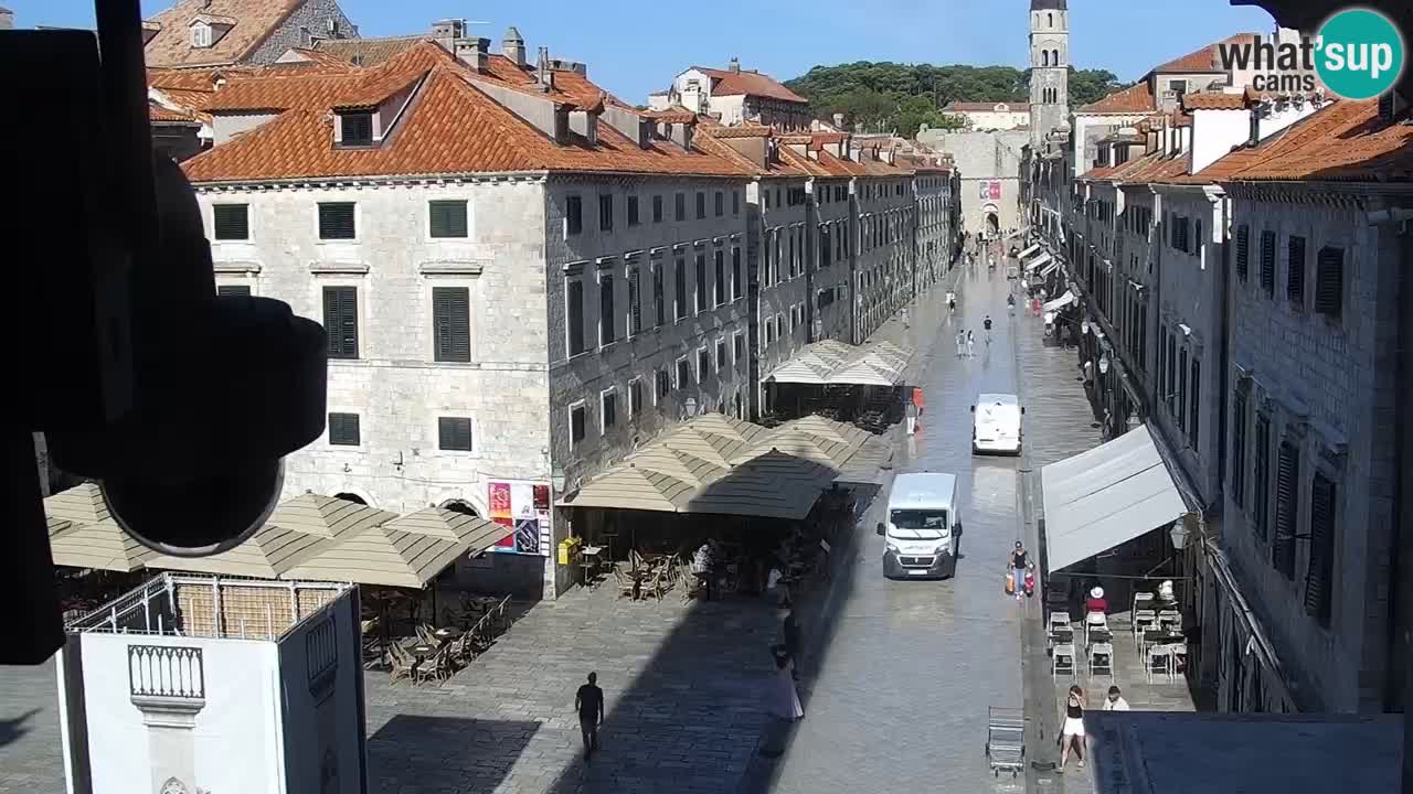 Kamera v živo Dubrovnik Stradun / Placa