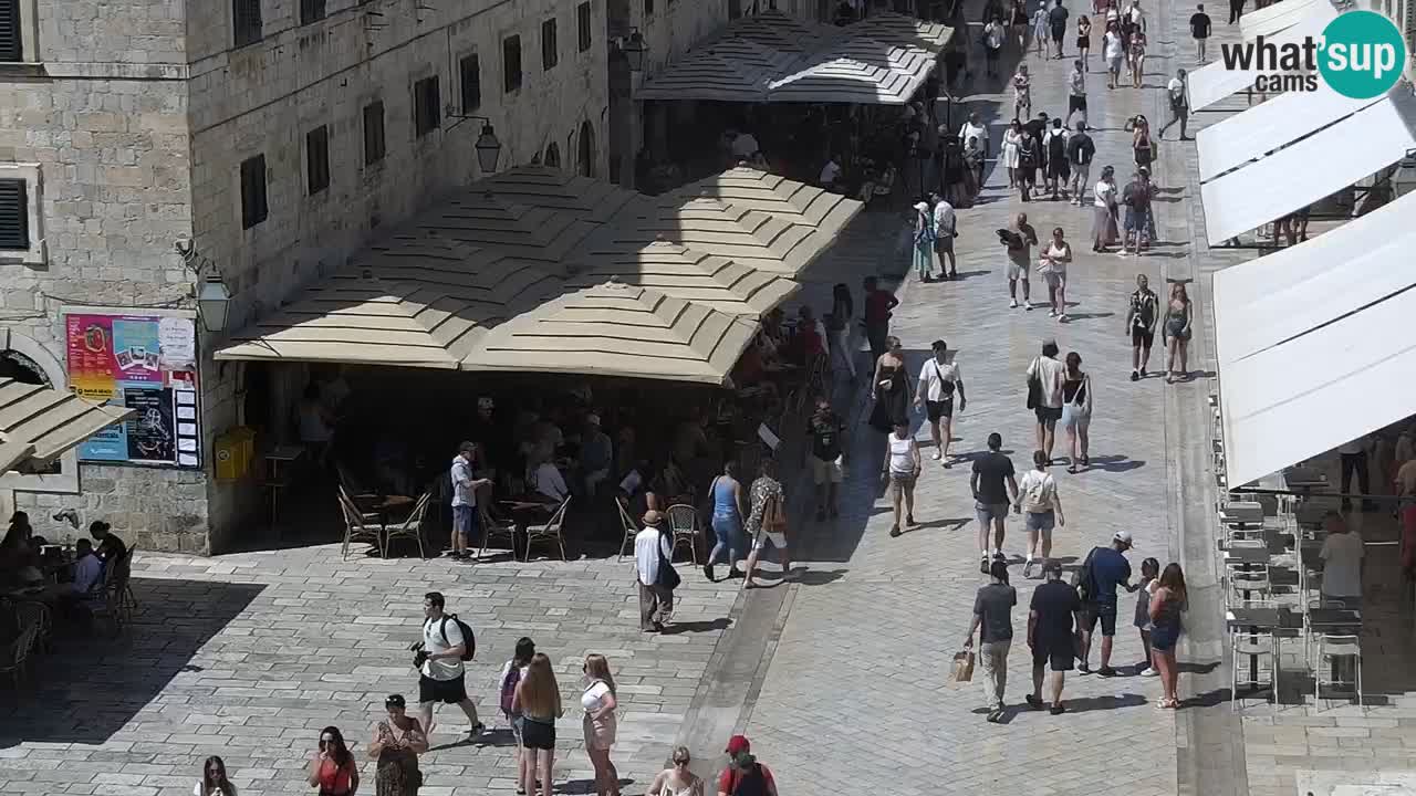 Kamera v živo Dubrovnik Stradun / Placa