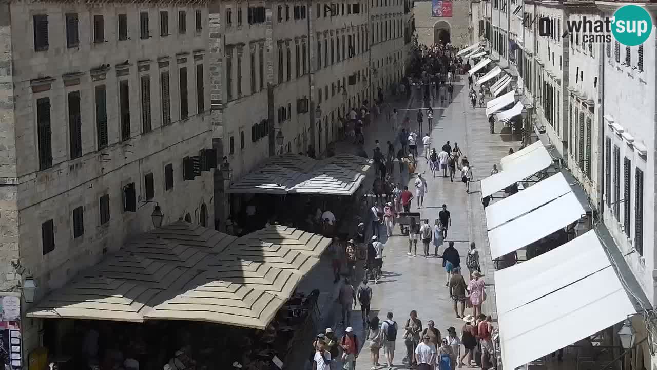 Webcam Ragusa (Dubrovnik) Stradun