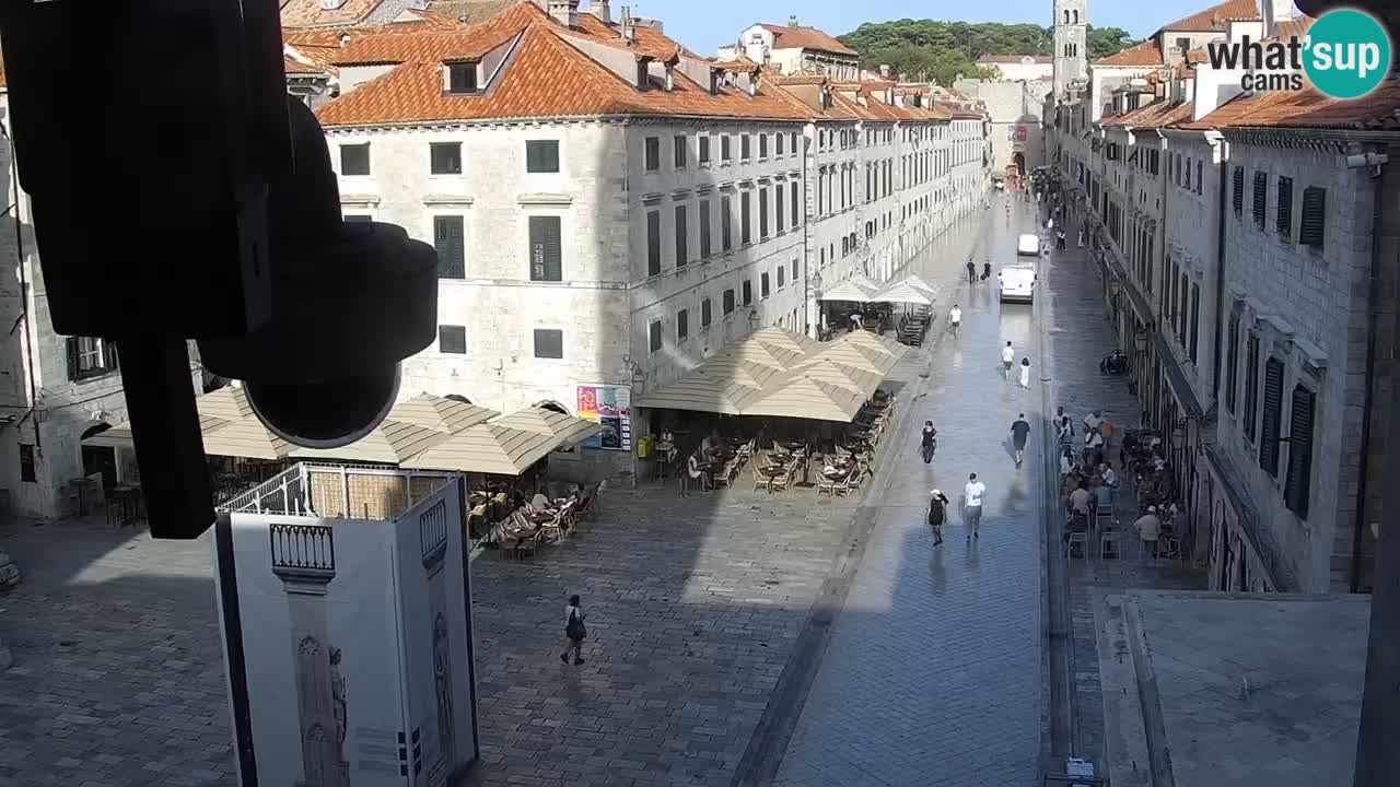 Kamera v živo Dubrovnik Stradun / Placa