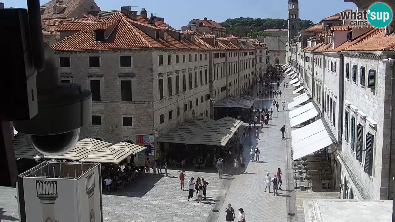 Kamera v živo Dubrovnik Stradun / Placa