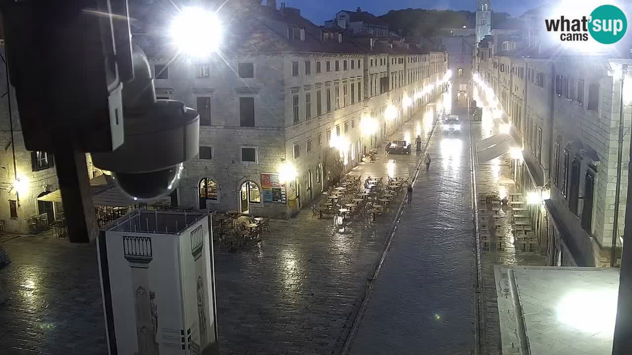 Live Webcam Dubrovnik Stradun