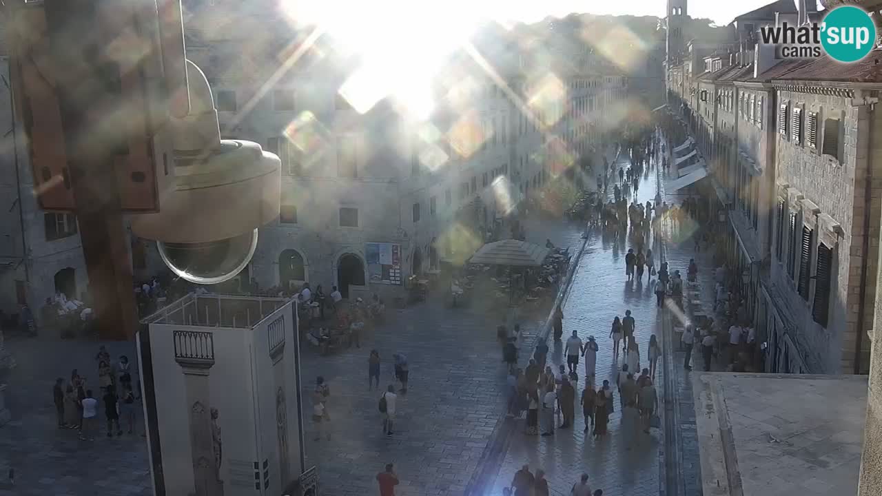 Kamera v živo Dubrovnik Stradun / Placa