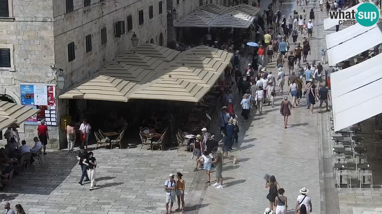 Live Webcam Dubrovnik Stradun