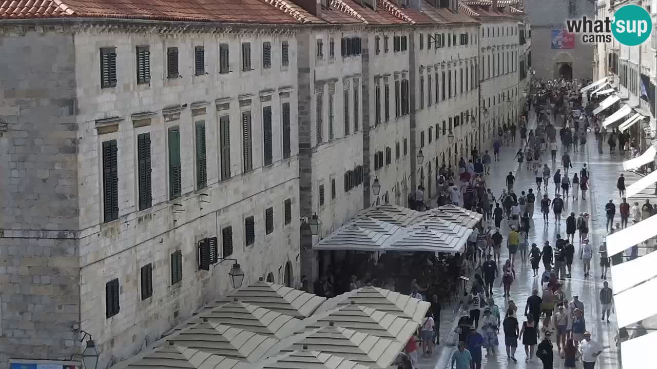 Live Webcam Dubrovnik Stradun