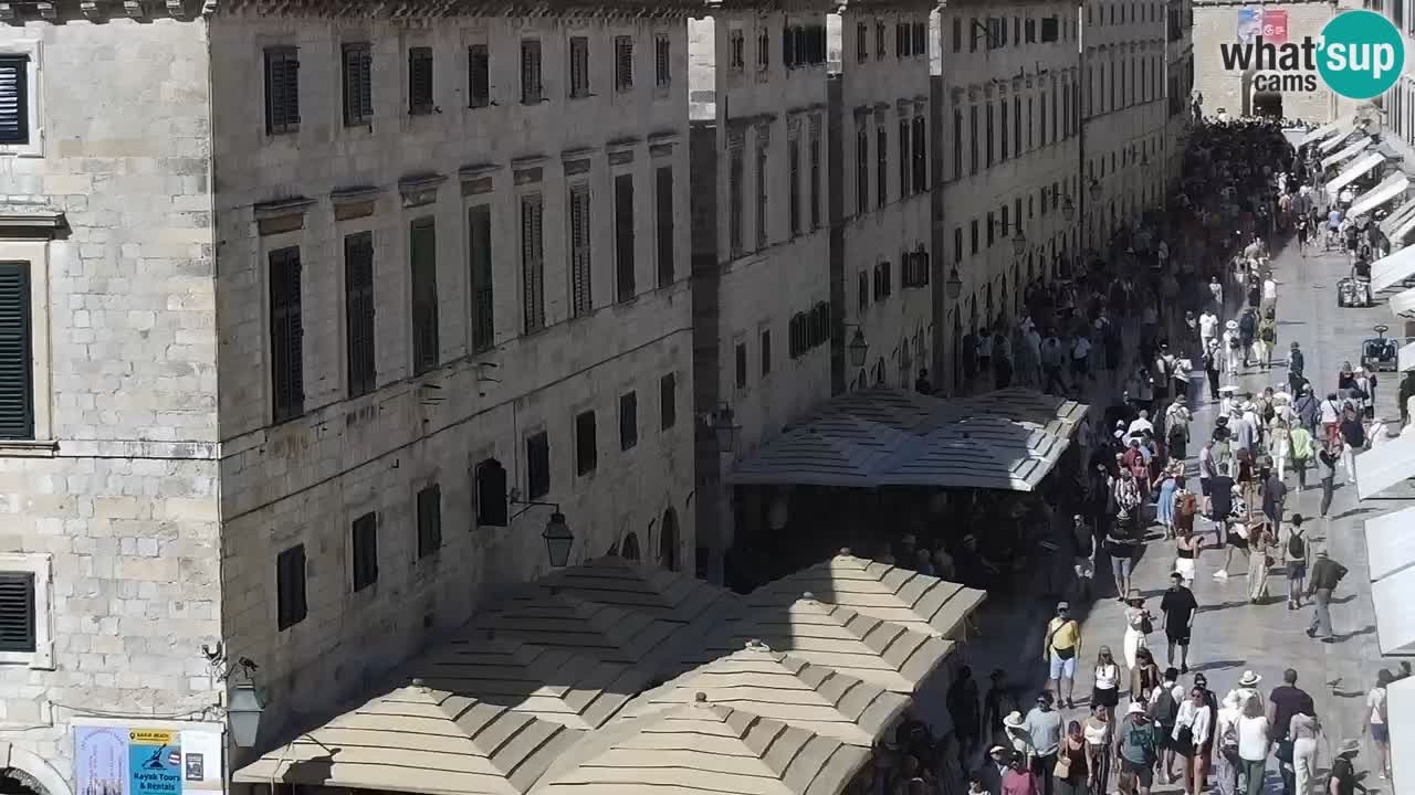 Live Webcam Dubrovnik Stradun