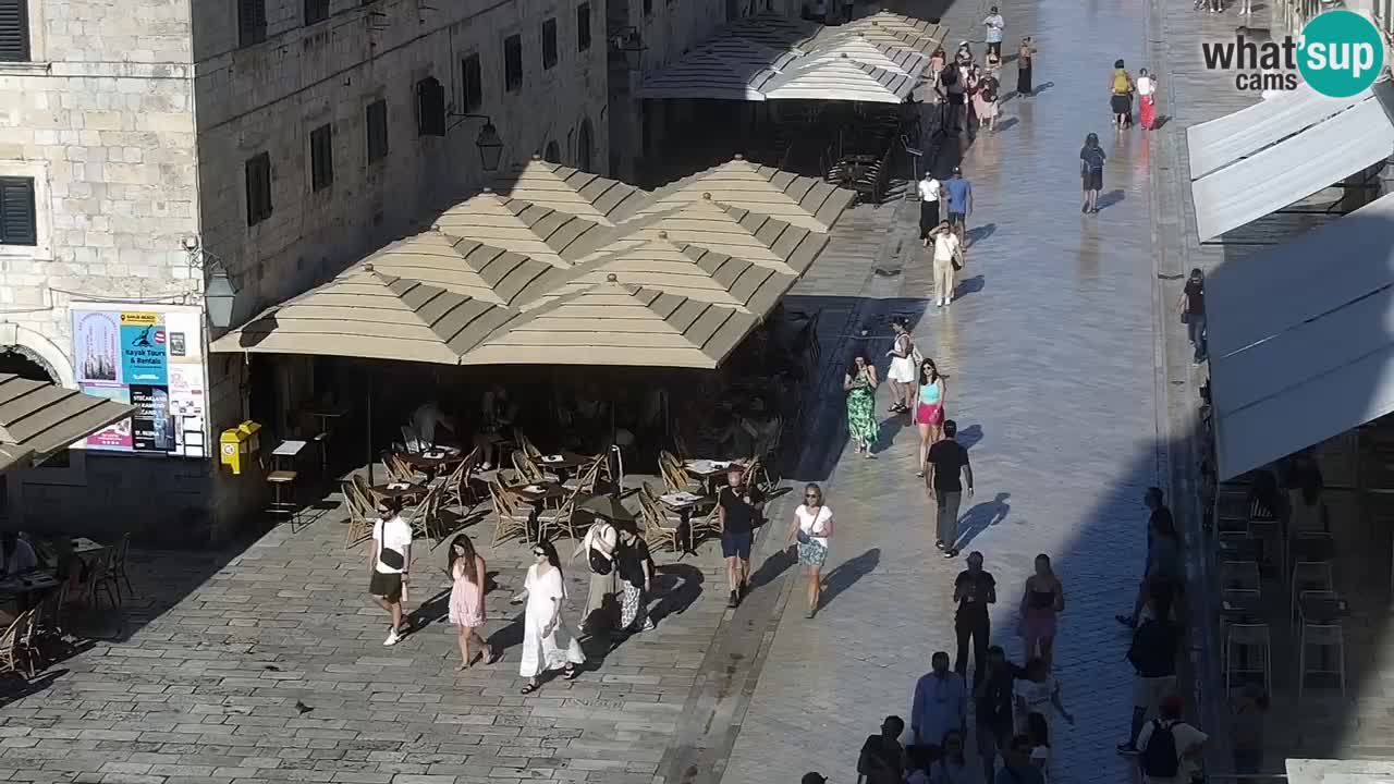 Kamera v živo Dubrovnik Stradun / Placa