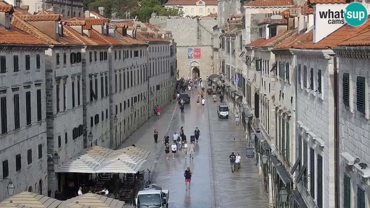 Webcam Ragusa (Dubrovnik) Stradun