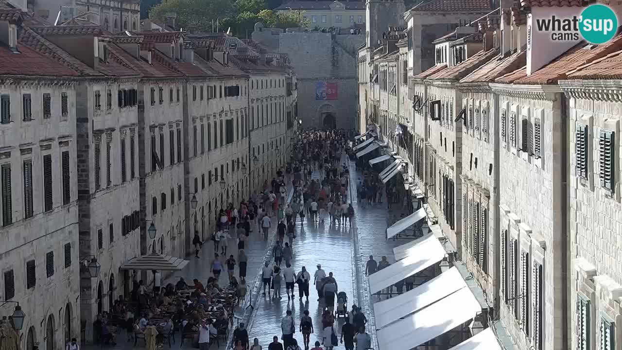 Kamera v živo Dubrovnik Stradun / Placa