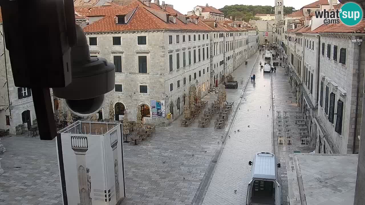 Kamera v živo Dubrovnik Stradun / Placa
