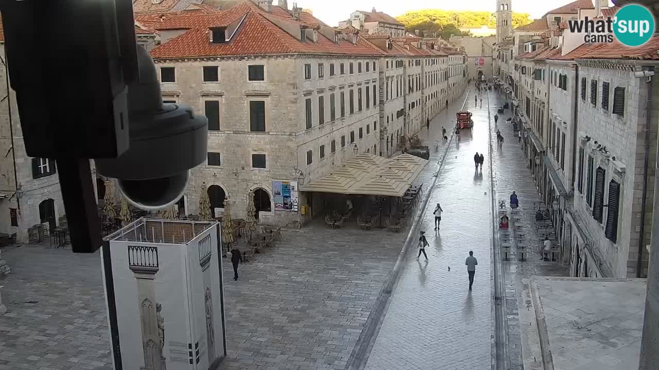 Webcam Ragusa (Dubrovnik) Stradun