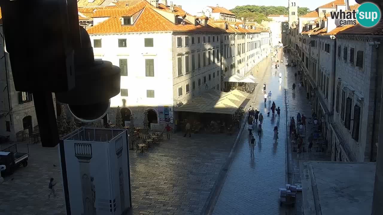 Kamera v živo Dubrovnik Stradun / Placa
