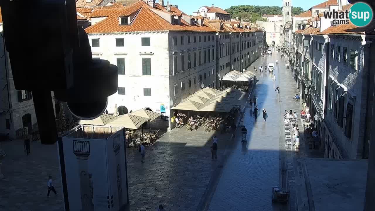 Live Webcam Dubrovnik Stradun