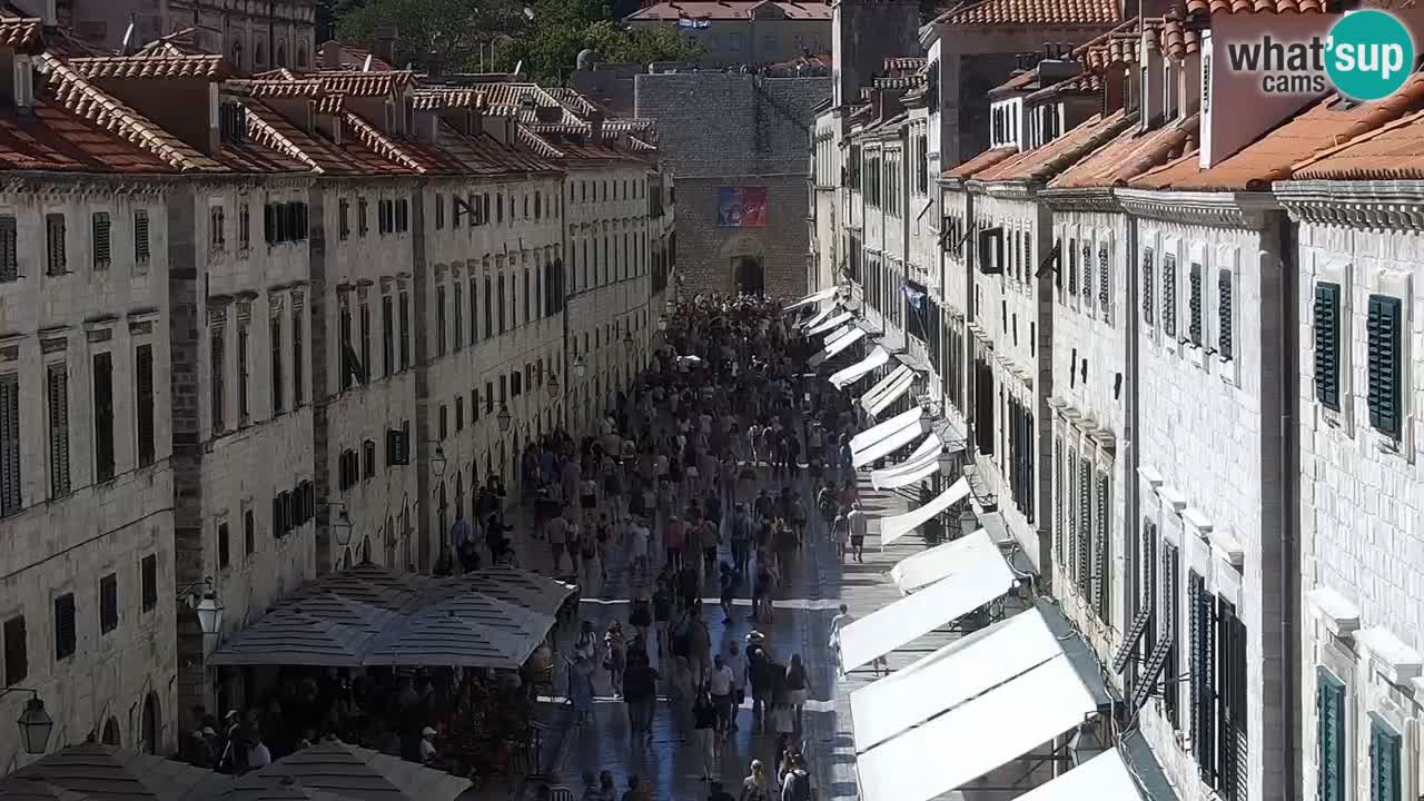 Kamera v živo Dubrovnik Stradun / Placa