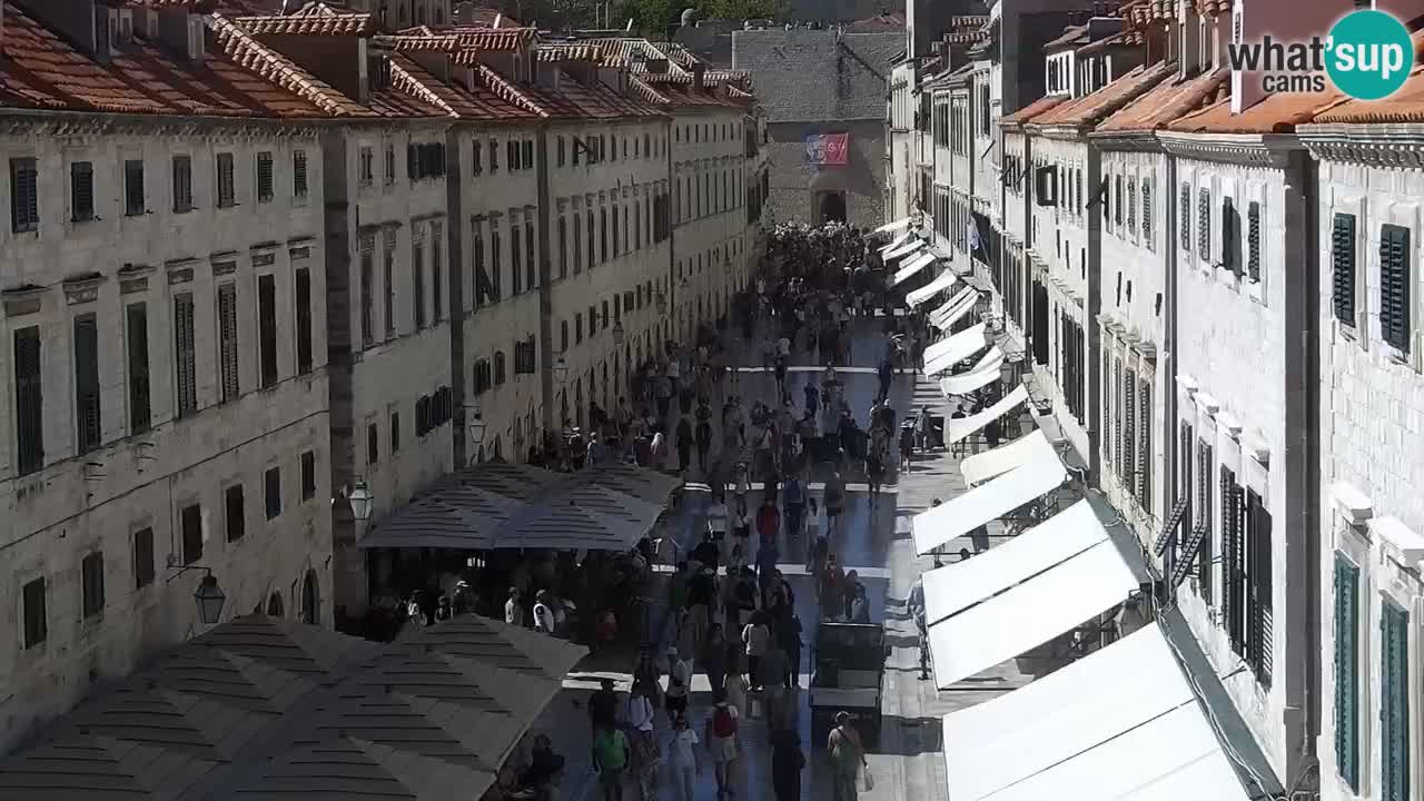 Live Webcam Dubrovnik Stradun