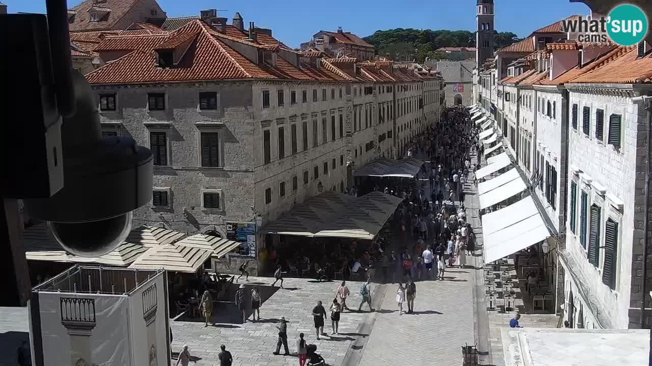 Kamera v živo Dubrovnik Stradun / Placa
