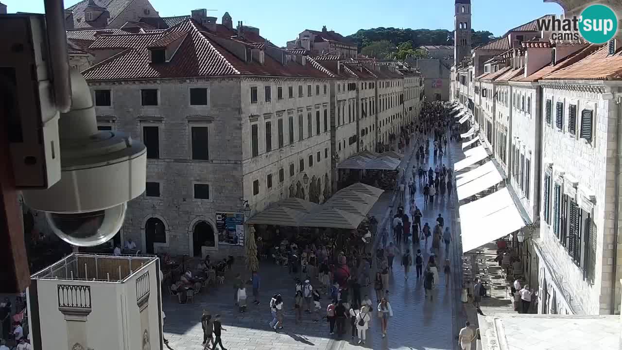 Kamera v živo Dubrovnik Stradun / Placa