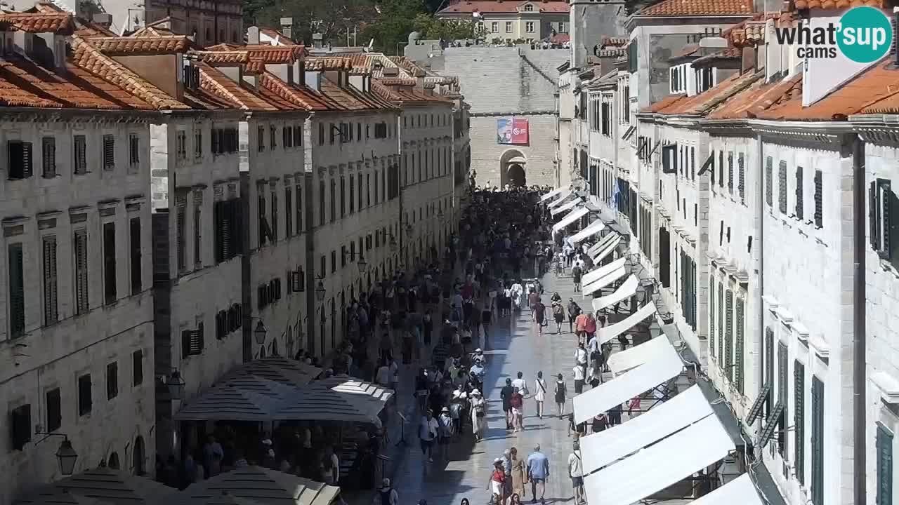 Live Webcam Dubrovnik Stradun