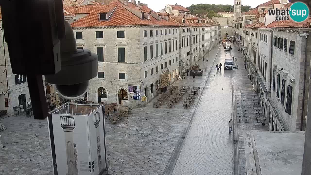 Live Webcam Dubrovnik Stradun