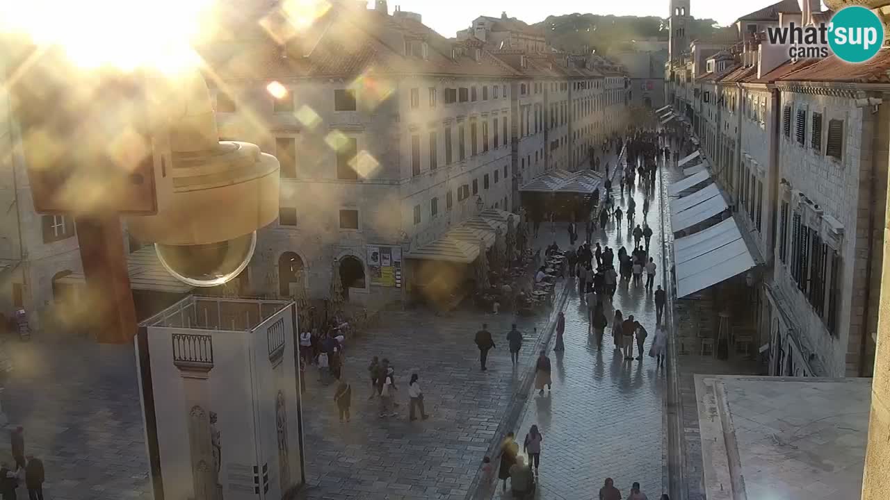 Livecam Dubrovnik Stradun