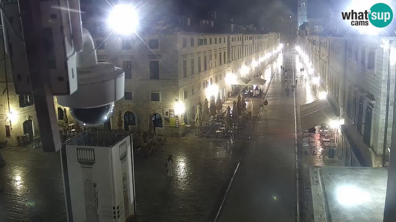Live Webcam Dubrovnik Stradun