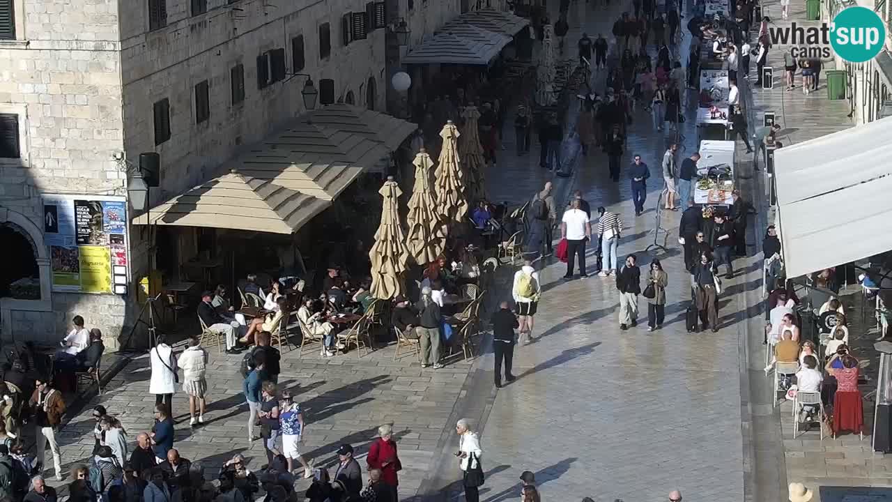 Livecam Dubrovnik Stradun