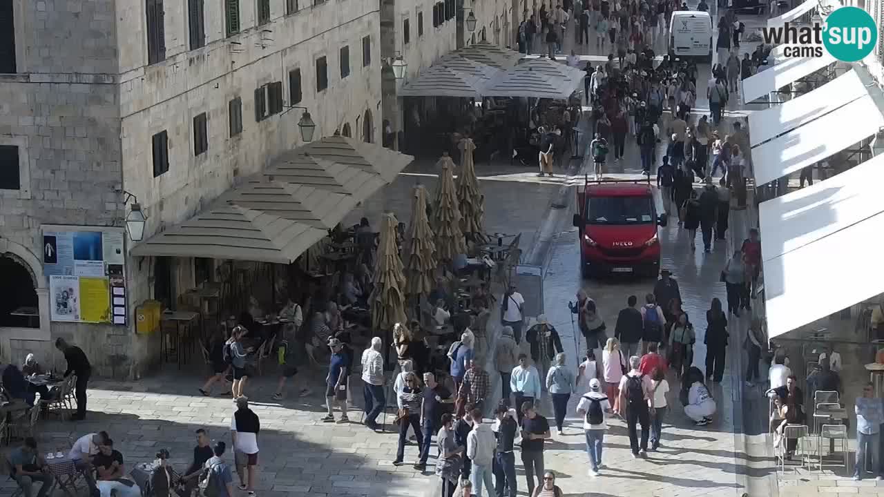 Webcam Ragusa (Dubrovnik) Stradun