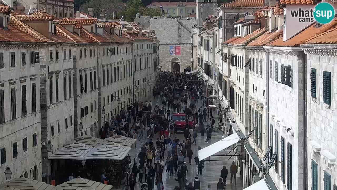 Live Webcam Dubrovnik Stradun