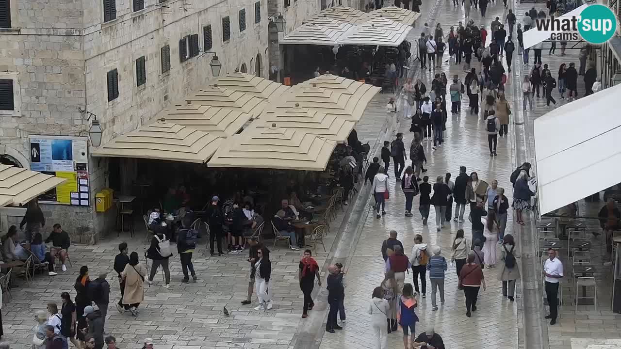 Kamera v živo Dubrovnik Stradun / Placa