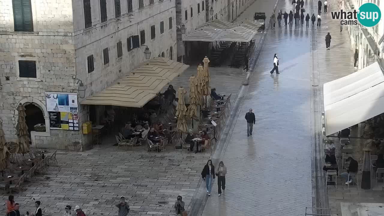 Webcam Ragusa (Dubrovnik) Stradun